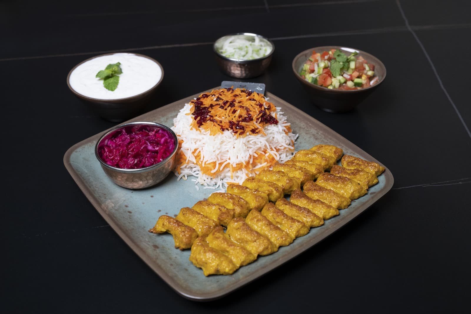 Meat Kabab / Rice